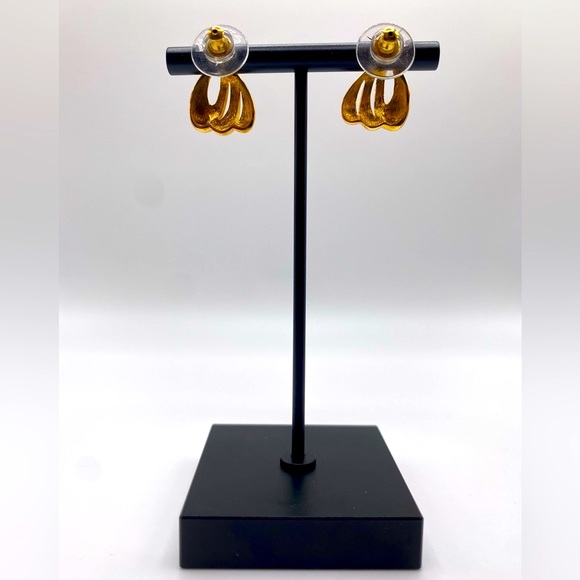 Gold Earrings - Picture 2 of 2